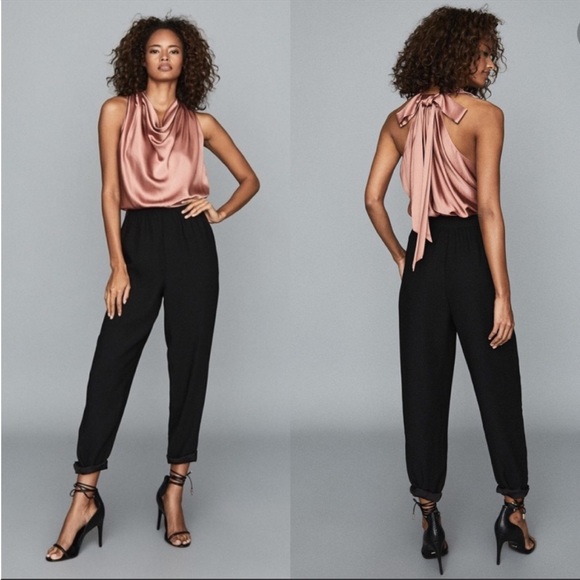 Reiss Pants - NWT Reiss Harley Drape Jumpsuit